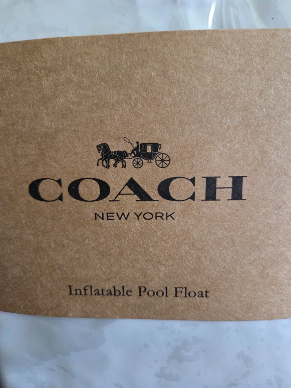 Coach Inflatable Pool Float - Picture 4 of 4